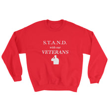 Load image into Gallery viewer, STAND- Veterans Plain Sweatshirt