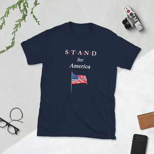 STAND- America Star Short-Sleeve Unisex T-Shirt