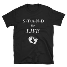Load image into Gallery viewer, STAND- Life White Short-Sleeve Unisex T-Shirt
