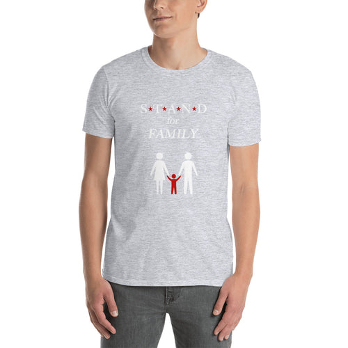 STAND Family Red2 Short-Sleeve Unisex T-Shirt