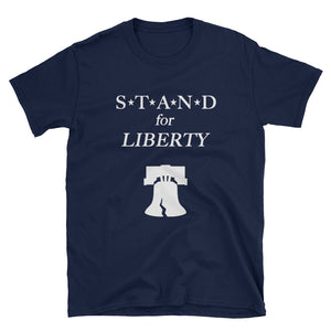 Liberty - Plain Short-Sleeve Unisex T-Shirt