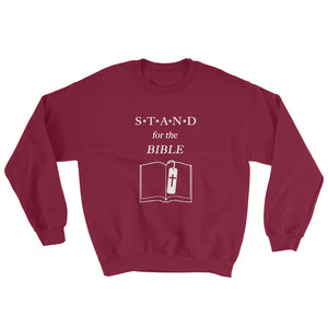 STAND- Bible Plain 2 Sweatshirt