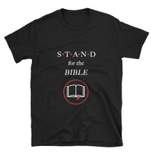 Load image into Gallery viewer, STAND- Bible Red Short-Sleeve Unisex T-Shirt