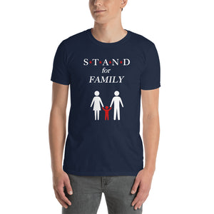 STAND Family Red 2 Short-Sleeve Unisex T-Shirt