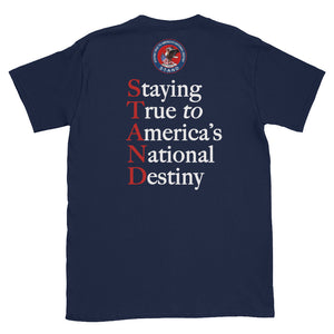 STAND- Tea Party Red Short-Sleeve Unisex T-Shirt