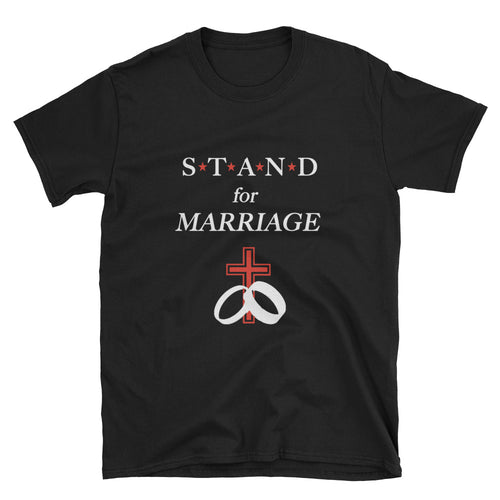 STAND- Marriage Red Short-Sleeve Unisex T-Shirt