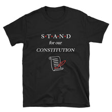 Load image into Gallery viewer, STAND-Constitution Red Short-Sleeve Unisex T-Shirt