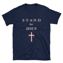 Load image into Gallery viewer, STAND- Jesus Red Short-Sleeve Unisex T-Shirt