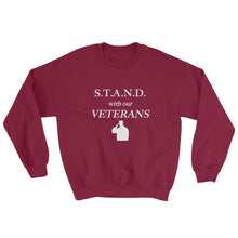 Load image into Gallery viewer, STAND- Veterans Plain Sweatshirt