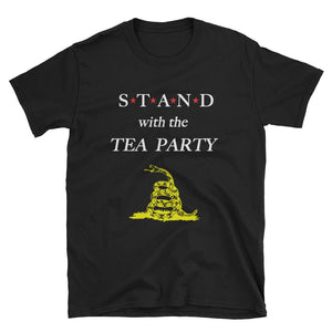 STAND- Tea Party Yellow Short-Sleeve Unisex T-Shirt