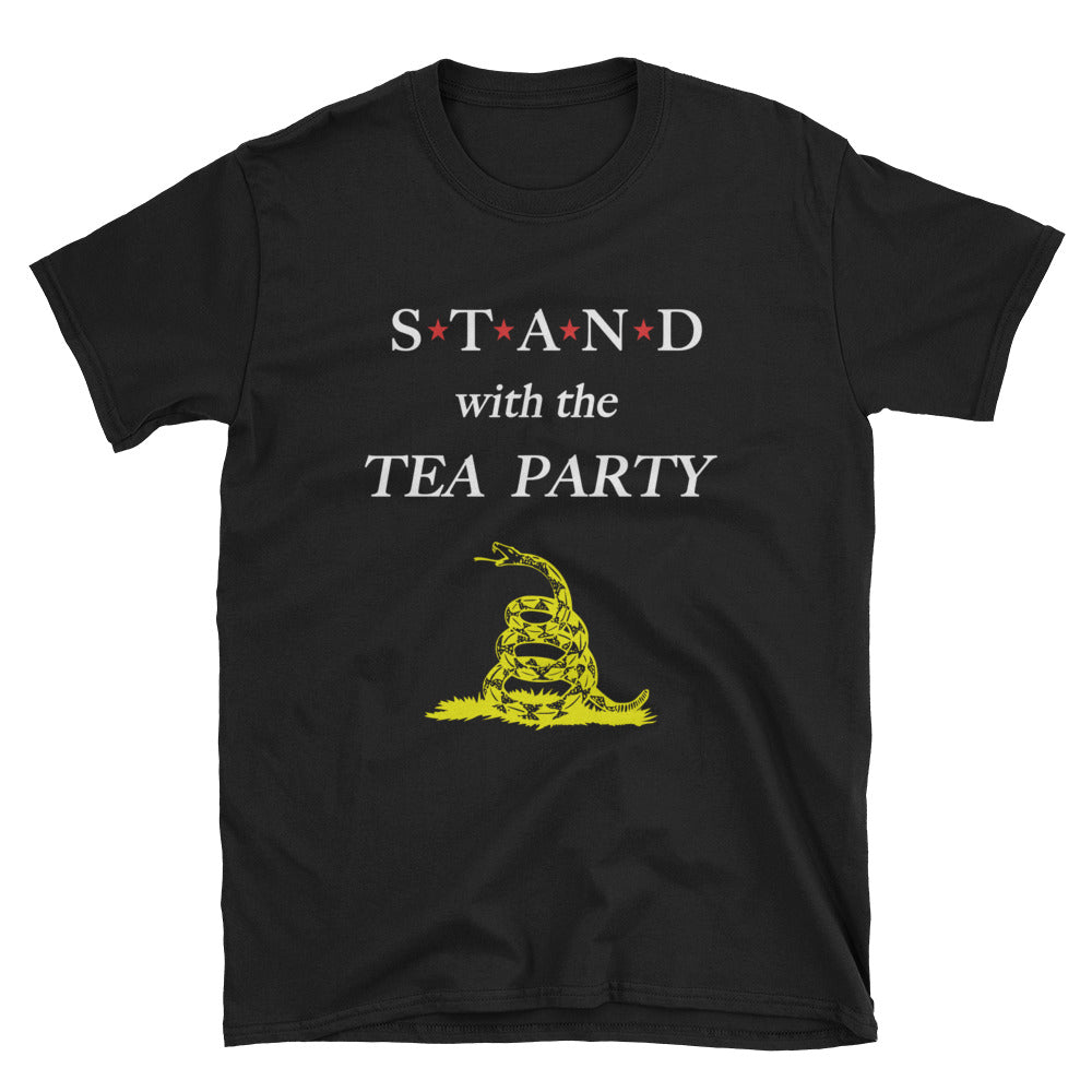 STAND- Tea Party Yellow Short-Sleeve Unisex T-Shirt