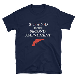 STAND- 2nd Amendment Red 2 Short-Sleeve Unisex T-Shirt