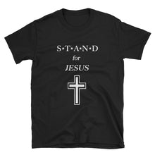 Load image into Gallery viewer, STAND- Jesus Plain Short-Sleeve Unisex T-Shirt