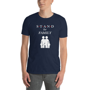 STAND Family Red Short-Sleeve Unisex T-Shirt