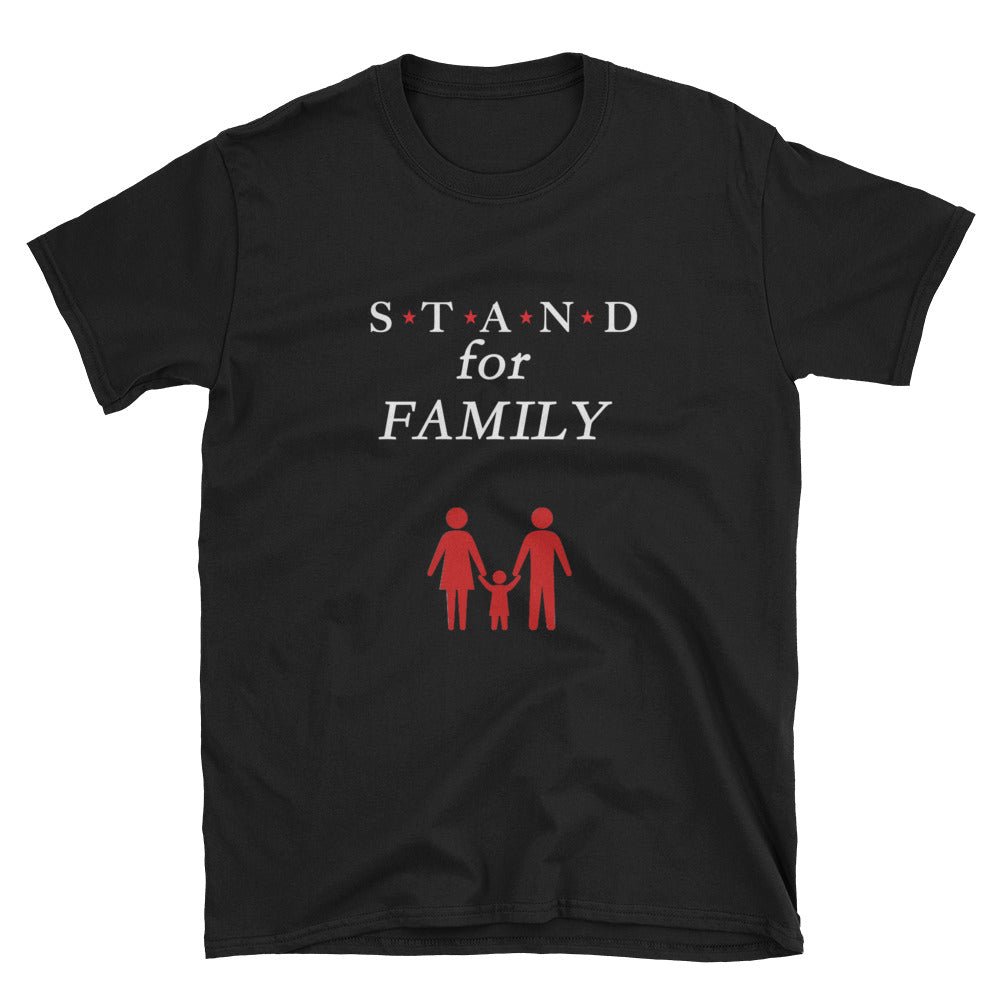 Red Family Short-Sleeve Unisex T-Shirt